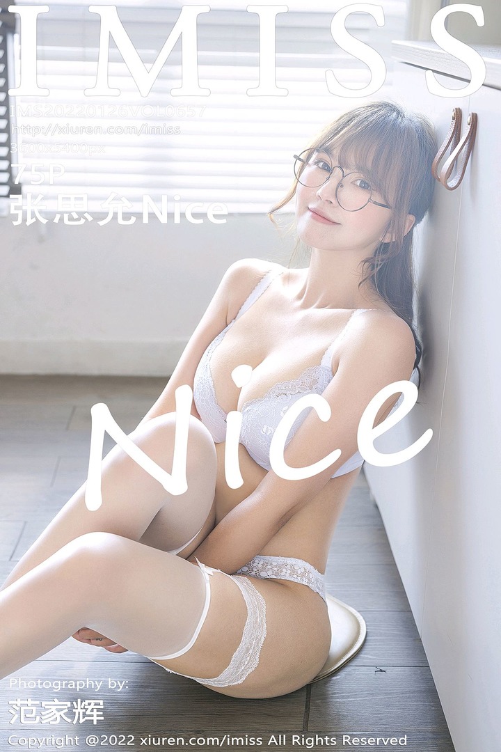 [IMiss爱蜜社]2022.01.26 VOL.657 张思允Nice